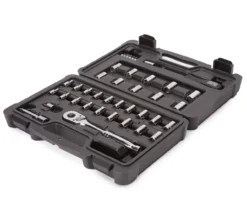 Black & Chrome 40-Piece Mechanic Set -Hoover Sales Store 810552152 2