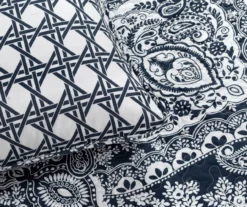 Aubree Navy & White Full/Queen 3-Piece Quilt Set 17 Aubree Navy & White Full/Queen 3-Piece Quilt Set -Hoover Sales Store 810552957 41