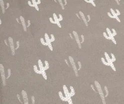 Gray & Pink Llama Pattern Block Full/Queen 5-Piece Quilt Set -Hoover Sales Store 810552996 3