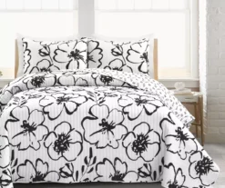 Scandinavian Floral Quilt Set -Hoover Sales Store 810553012