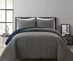 Stripe All-Season Coverlet Quilt Set -Hoover Sales Store 810553033