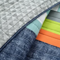 Shelly Color Block Quilt Set -Hoover Sales Store 810553038 4