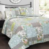 Roesser Floral Patchwork Quilt Set