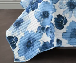 Leah Floral Reversible 3-Piece Quilt Set -Hoover Sales Store 810553246 3