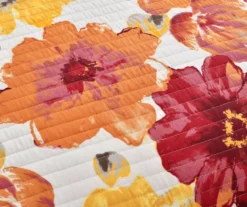 Leah Floral Reversible 3-Piece Quilt Set -Hoover Sales Store 810553248 3