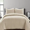 Sand Stripe All-Season Full/Queen 3-Piece Coverlet Quilt Set