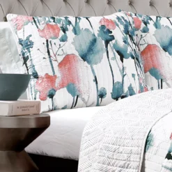 Zinnia Floral Quilt Set -Hoover Sales Store 810553288 21