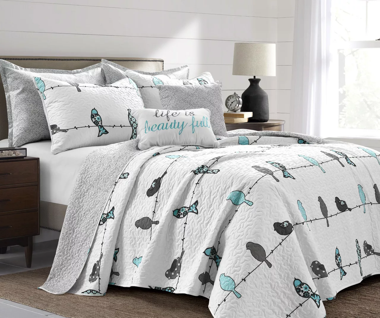 Rowley Birds 7-Piece Quilt Set 1 Rowley Birds 7-Piece Quilt Set