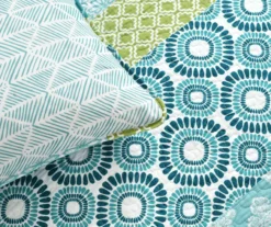 Bohemian Stripe Reversible 3-Piece Quilt Set -Hoover Sales Store 810553315 41