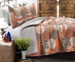 Briley Geometric Hexagon Reversible 3-Piece Quilt Set -Hoover Sales Store 810553323 11