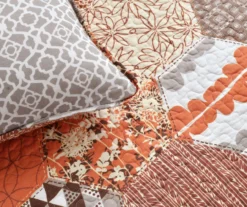 Briley Geometric Hexagon Reversible 3-Piece Quilt Set -Hoover Sales Store 810553323 4