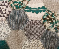 Briley Geometric Hexagon Reversible 3-Piece Quilt Set -Hoover Sales Store 810553325 2