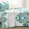 Clara Floral Reversible 3-Piece Quilt Set