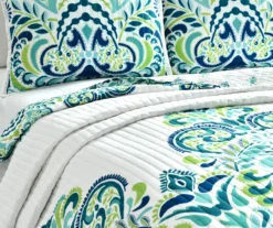 Clara Floral Reversible 3-Piece Quilt Set -Hoover Sales Store 810553331 2