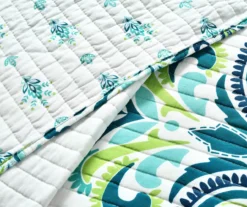 Clara Floral Reversible 3-Piece Quilt Set -Hoover Sales Store 810553331 4