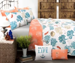 Coastal Reef Reversible Quilt Set