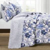 Cynthia Jacobean Floral 3-Piece Quilt Set