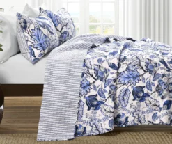 Cynthia Jacobean Floral 3-Piece Quilt Set 24 Cynthia Jacobean Floral 3-Piece Quilt Set -Hoover Sales Store 810553339 11