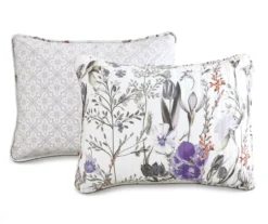 Adalia Floral Reversible 3-Piece Quilt Set 21 Adalia Floral Reversible 3-Piece Quilt Set -Hoover Sales Store 810553341 3