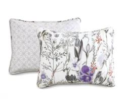 Adalia Floral Reversible 3-Piece Quilt Set 25 Adalia Floral Reversible 3-Piece Quilt Set -Hoover Sales Store 810553341 31