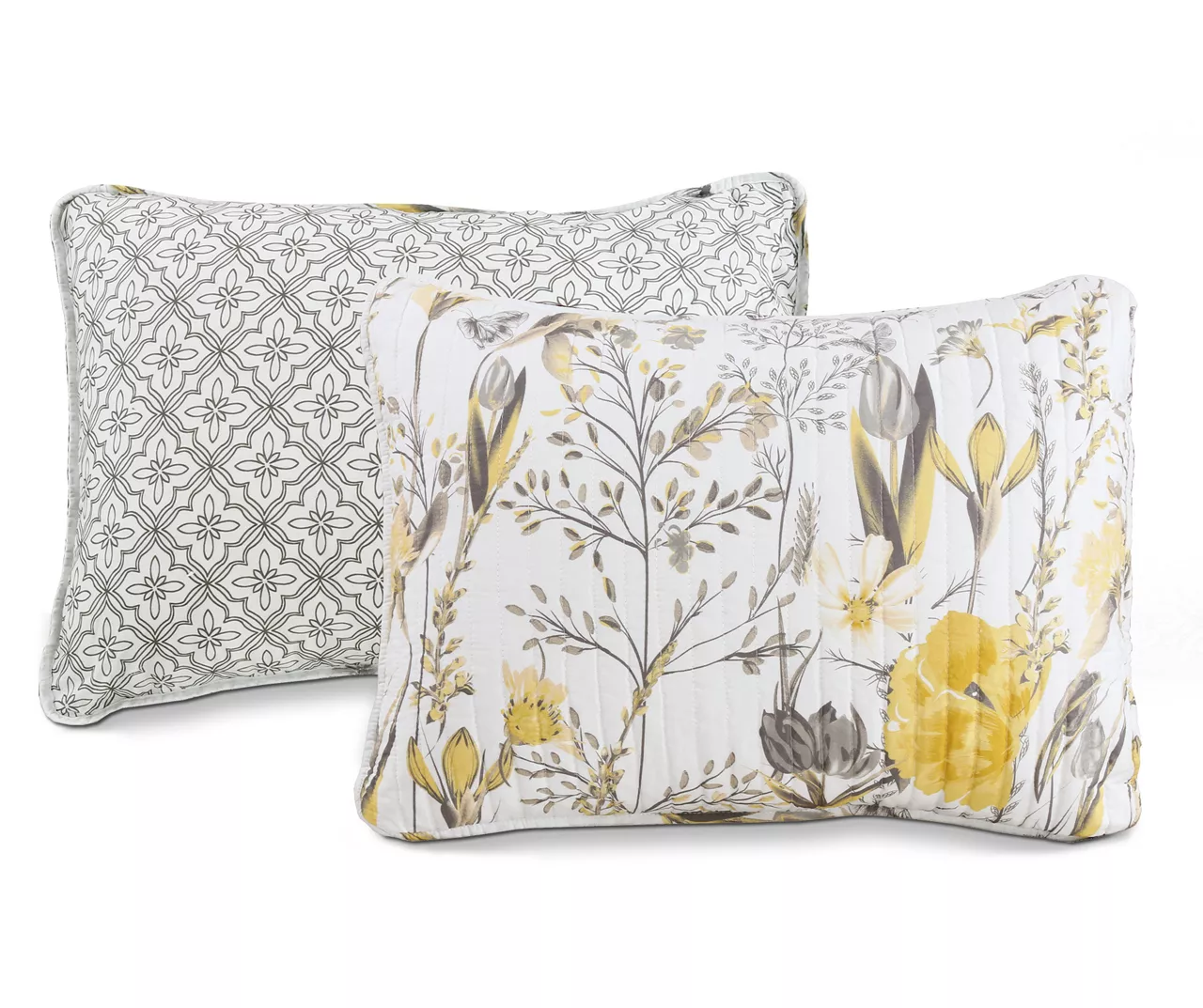 Adalia Floral Reversible 3-Piece Quilt Set 7 Adalia Floral Reversible 3-Piece Quilt Set - Image 7