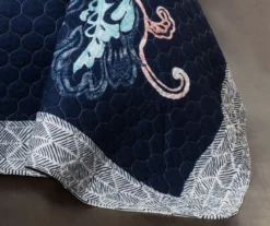 Aster Floral Reversible 3-Piece Quilt Set 15 Aster Floral Reversible 3-Piece Quilt Set -Hoover Sales Store 810553347 31