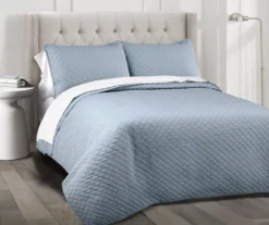 Ava Diamond-Quilted 3-Piece Quilt Set -Hoover Sales Store 810553350 1
