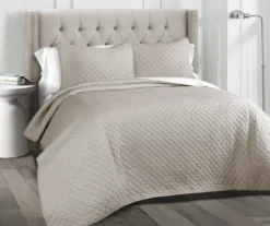 Ava Diamond-Quilted 3-Piece Quilt Set -Hoover Sales Store 810553353 1