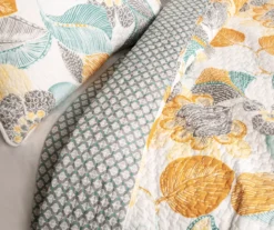 Layla Floral Reversible 3-Piece Quilt Set -Hoover Sales Store 810553410 21