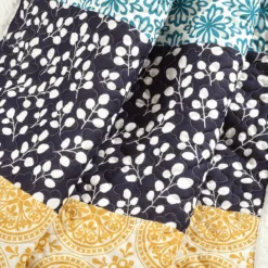 Bohemian Block Sherpa Throw, (50" X 60") -Hoover Sales Store 810553506 1