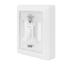 LitezAll COB LED Mini Light Switch, 4-Pack