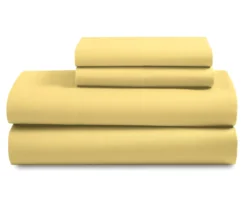 Yellow Microfiber Sheet Set 13 Yellow Microfiber Sheet Set -Hoover Sales Store 810564916 2