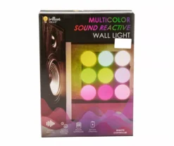 Sound Reactive Panel Wall Light