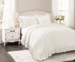 Lush Decor Reyna Ruffle-Trim 3-Piece Comforter Set -Hoover Sales Store 810570656 1