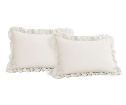 Lush Decor Reyna Ruffle-Trim 3-Piece Comforter Set -Hoover Sales Store 810570656 2