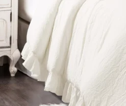 Lush Decor Reyna Ruffle-Trim 3-Piece Comforter Set -Hoover Sales Store 810570660 3