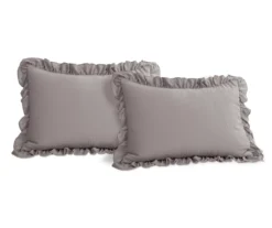Lush Decor Reyna Ruffle-Trim 3-Piece Comforter Set -Hoover Sales Store 810570692 2