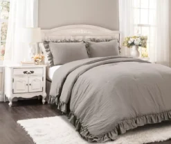 Lush Decor Reyna Ruffle-Trim 3-Piece Comforter Set -Hoover Sales Store 810570698 1