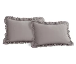 Lush Decor Reyna Ruffle-Trim 3-Piece Comforter Set -Hoover Sales Store 810570698 2
