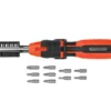 Black & Decker 10-Bit Ratcheting Screwdriver Set