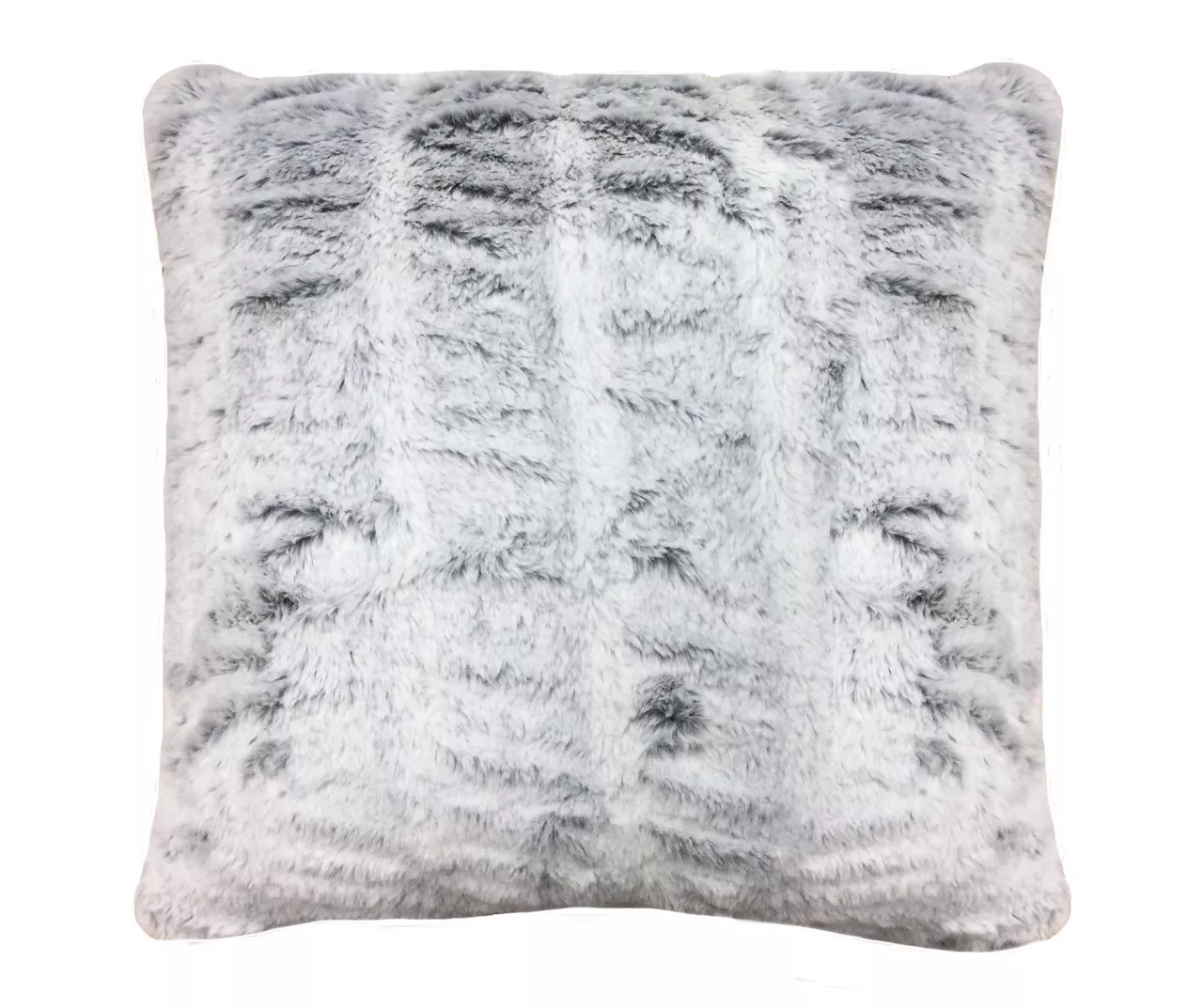 Chelsey Charcoal Faux Fur Throw Pillow 1 Chelsey Charcoal Faux Fur Throw Pillow