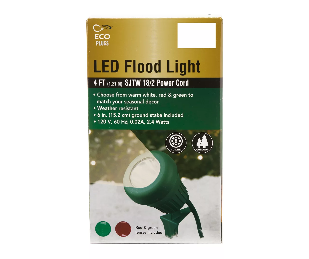 4' Outdoor LED Flood Light 1 4' Outdoor LED Flood Light