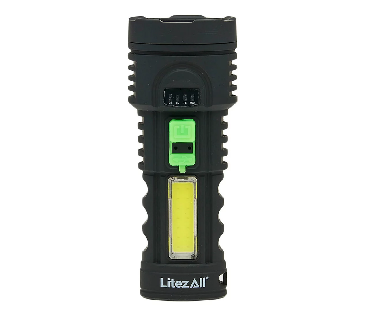 LitezAll Rechargeable Ultac OG Soft Touch Flashlight 1 LitezAll Rechargeable Ultac OG Soft Touch Flashlight
