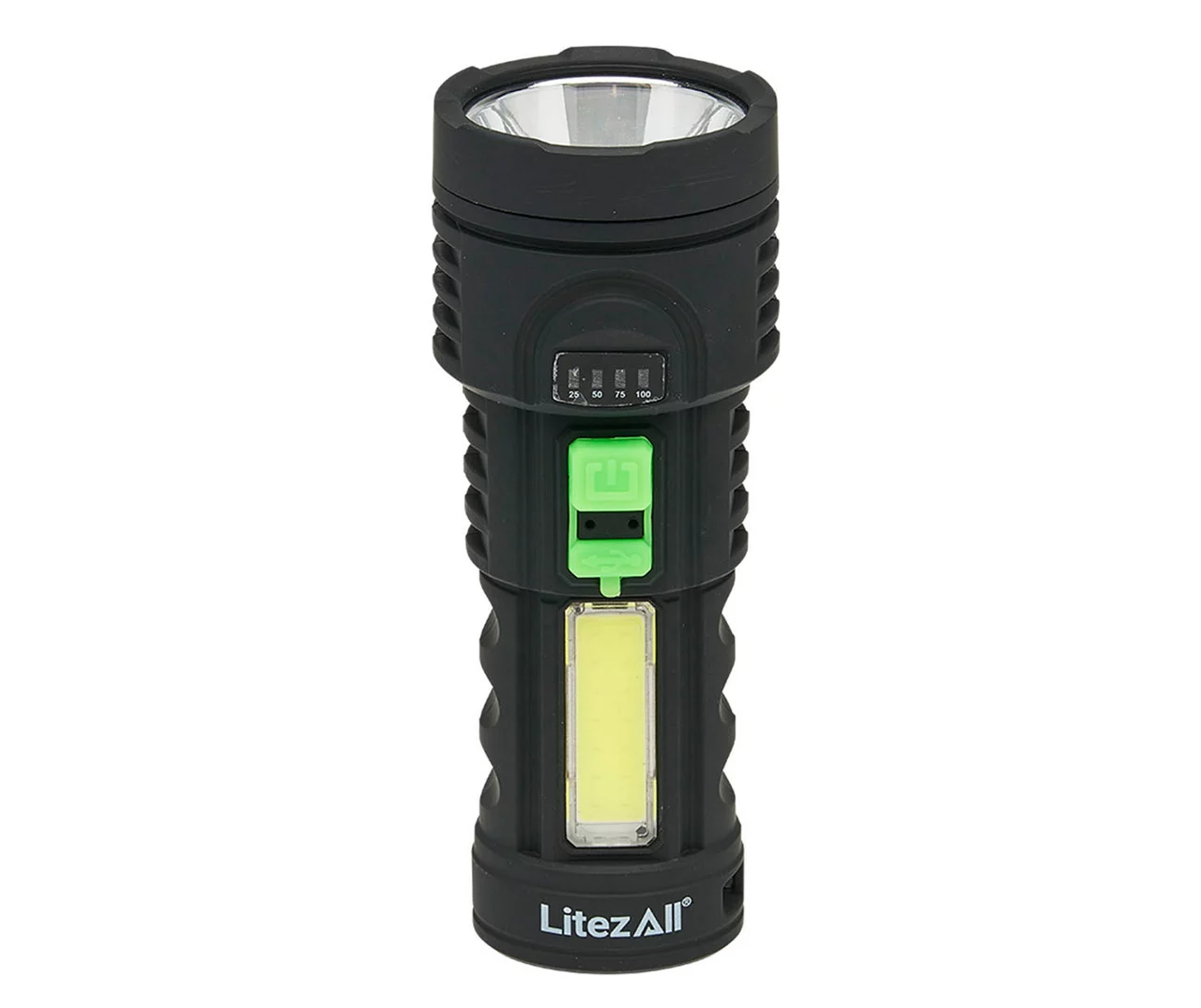 LitezAll Rechargeable Ultac OG Soft Touch Flashlight 2 LitezAll Rechargeable Ultac OG Soft Touch Flashlight - Image 2