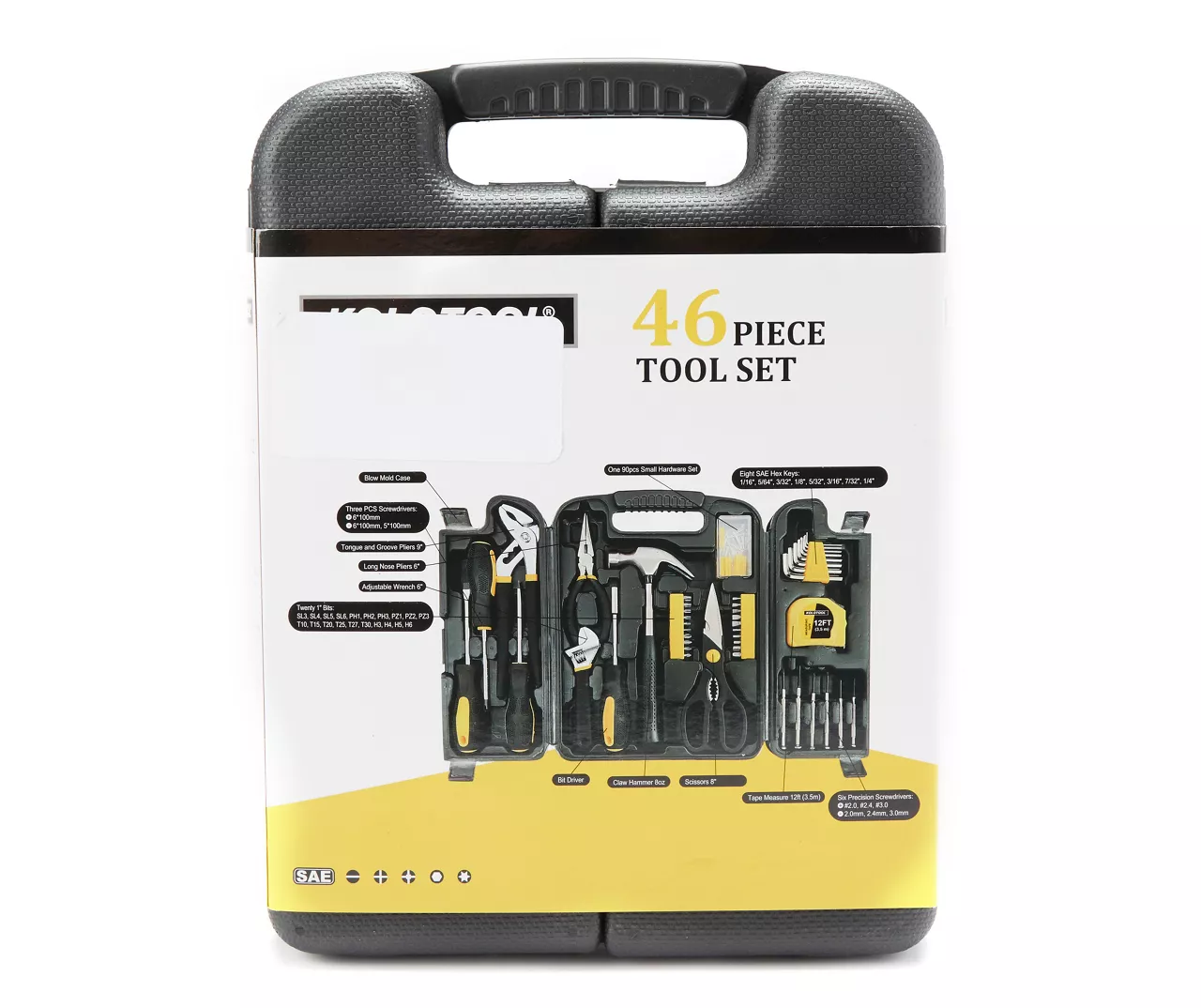 46-Piece Household Tool Set 1 46-Piece Household Tool Set
