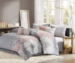 Jane Floral Comforter Set -Hoover Sales Store 810590685 810590684 810590683 810590682 2