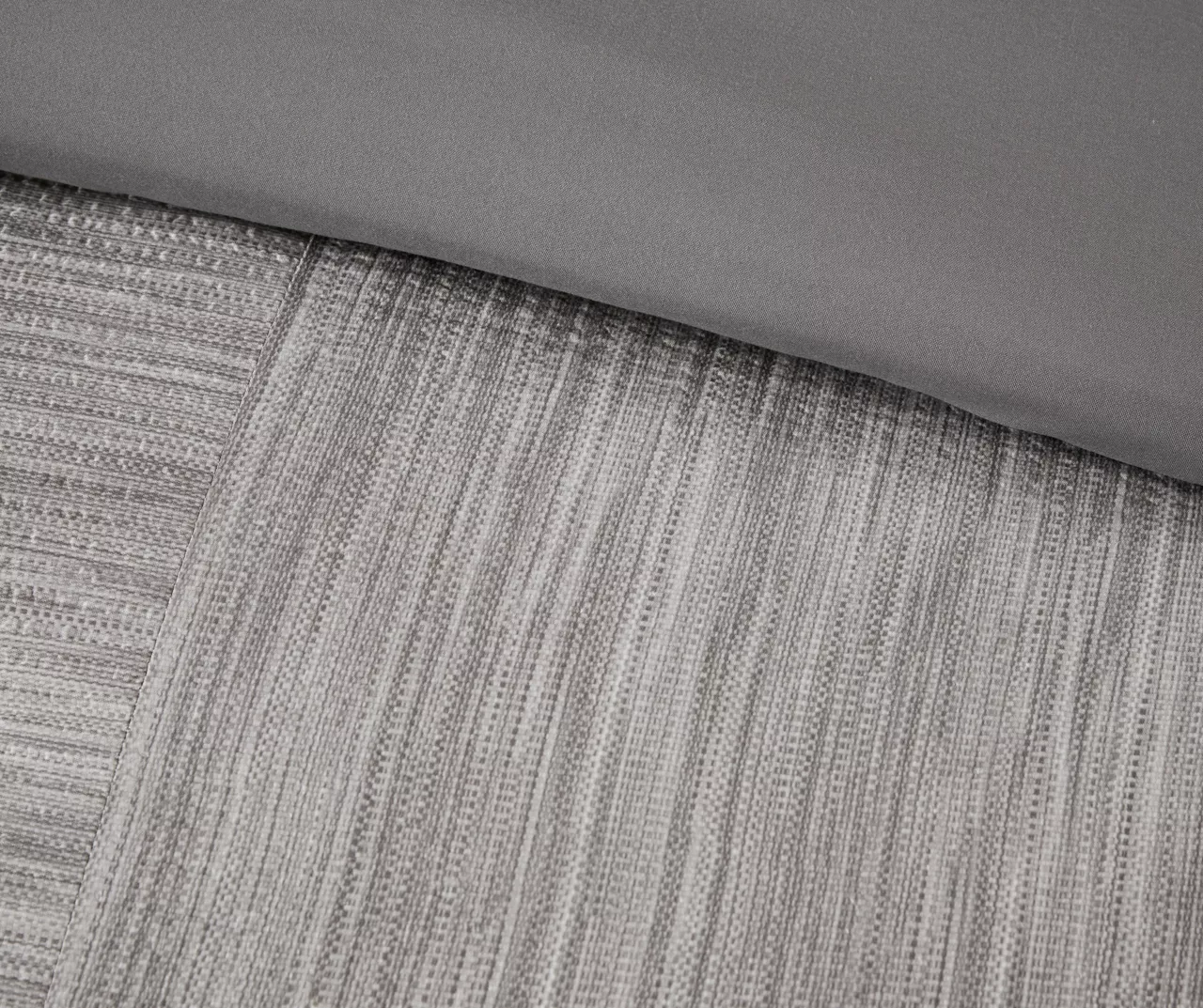 Kelan Gray Streak Patchwork Seersucker Queen 7-Piece Comforter Set 11 Kelan Gray Streak Patchwork Seersucker Queen 7-Piece Comforter Set - Image 11
