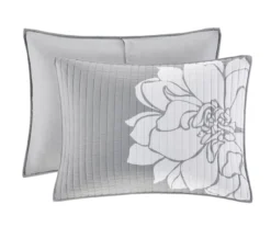 Jane Floral Reversible Cotton Coverlet Set -Hoover Sales Store 810590790 810590789 3