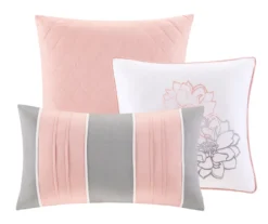 Jane Floral Reversible Cotton Coverlet Set -Hoover Sales Store 810590790 810590789 4