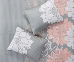Jane Floral Reversible Cotton Coverlet Set -Hoover Sales Store 810590790 810590789 5